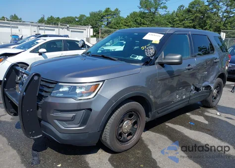 2017 Ford Police Interceptor from USA, damaged, VIN 1FM5K8AR0HGE25745